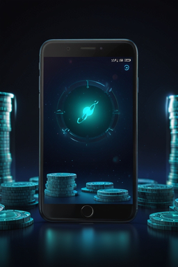 Smartphone avec app casino Pistolo